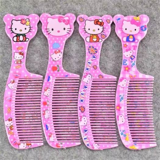Lược Chải Tóc Họa Tiết Hello Kitty Siêu Xinh, Siêu Dễ Thương