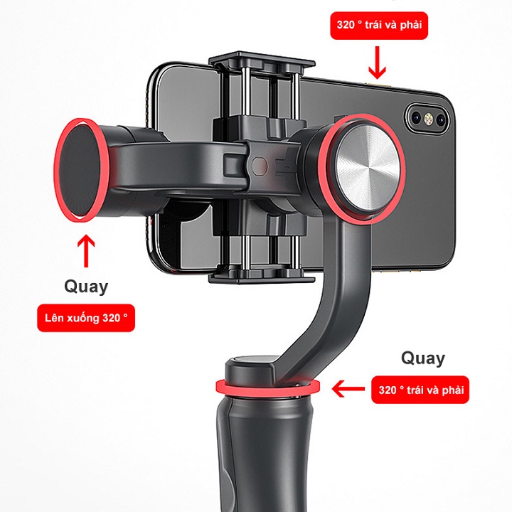 Mua Gậy quay phim chống rung cho điện thoại💥Freeship💥Giá quay gimbal tự ...