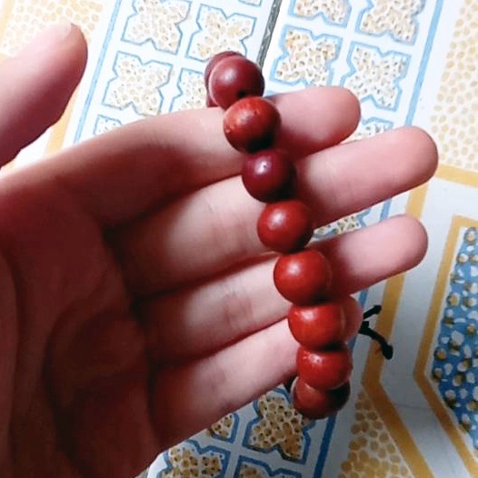 Vòng tay hạt gỗ phong thuỷ Thường Lạc mang lại may mắn sức khỏe tài lộc, vòng gỗ đeo tay đã khai quang