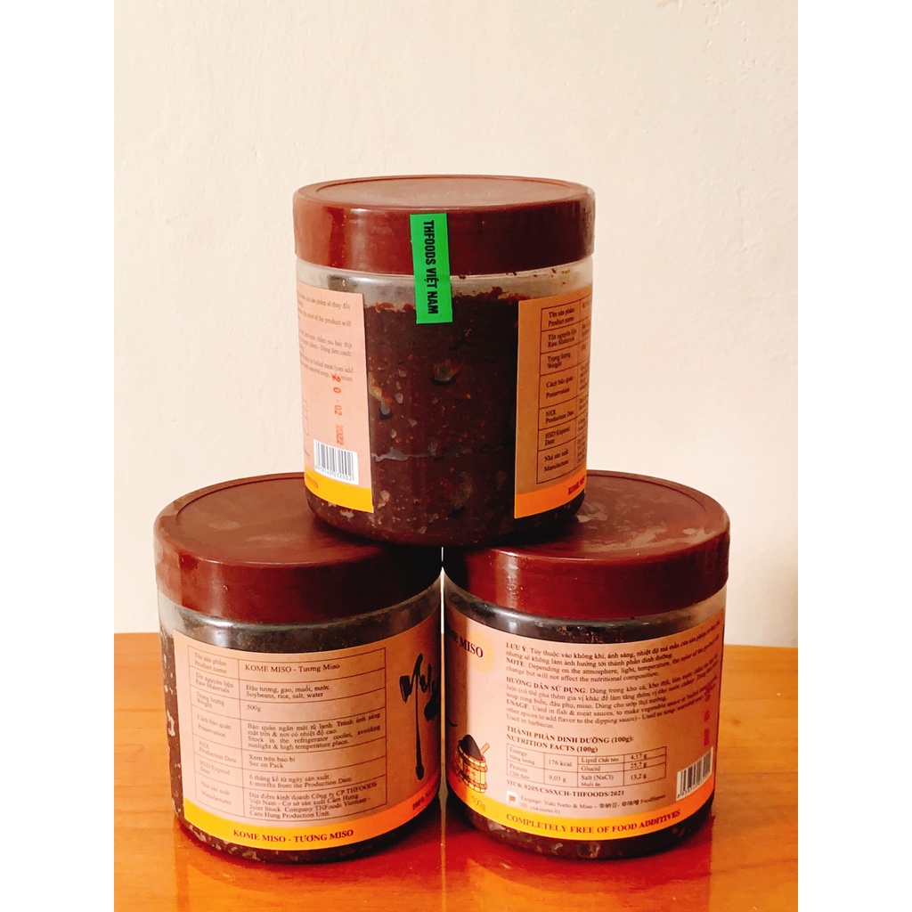 Tương Miso - Kho cá, chưng thịt, nước chấm thịt ngan vịt bê bò rau