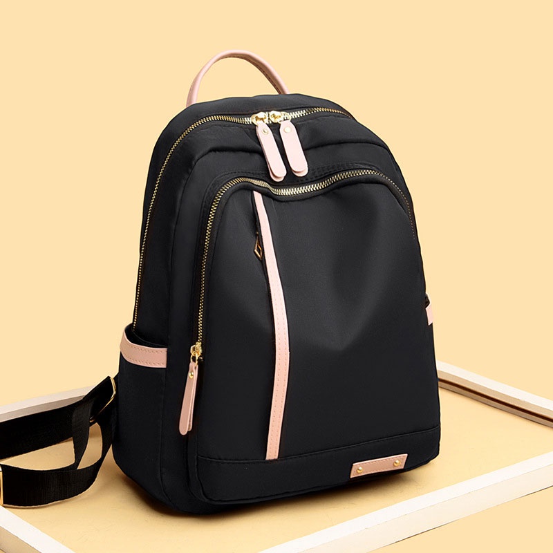 Balo du lịch SUPERCUTE vải oxford chống thấm nước sức chứa lớn thời trang cho nữ
