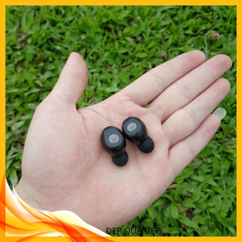 Tai Nghe Bluetooth Không Dây Amoi F9 Nút Cảm Ứng Kiêm Pin Sạc Dự Phòng Rivana.Shop01
