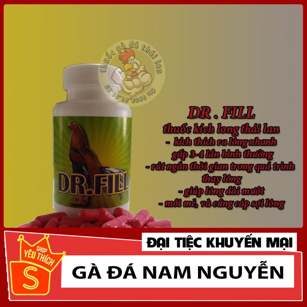 thuốc kích lông - mau ra lông - 1 hủ - 50 viên [ THUỐC GÀ ĐÁ NAM NGUYỄN ]