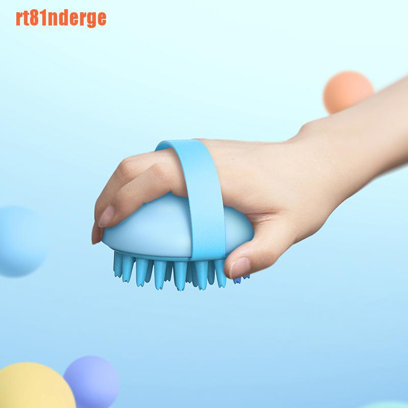 (Hàng Mới Về) Bàn Chải Silicone Mát Xa Da Đầu Tiện Dụng