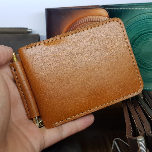 Ví money clip Mini may tay