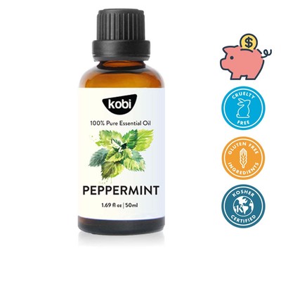 Tinh dầu Bạc Hà Kobi Peppermint 50ml thơm phòng khử mùi tạo hương mát dùng khuếch tán