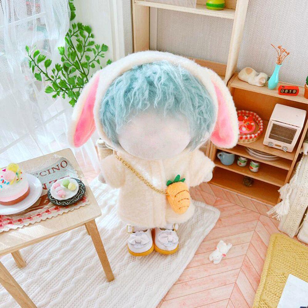 Bộ Quần Áo Mùa Đông Màu Cầu Vồng Dành Cho Búp Bê 20cm