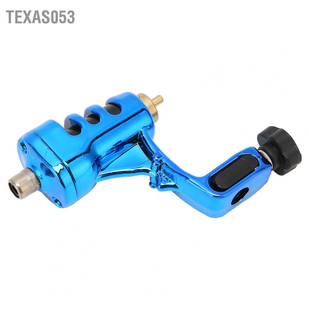 Texas053 Máy Xăm Quay Mạ Điện Chuyên Nghiệp Làm Giao Diện RCA Màu Xanh