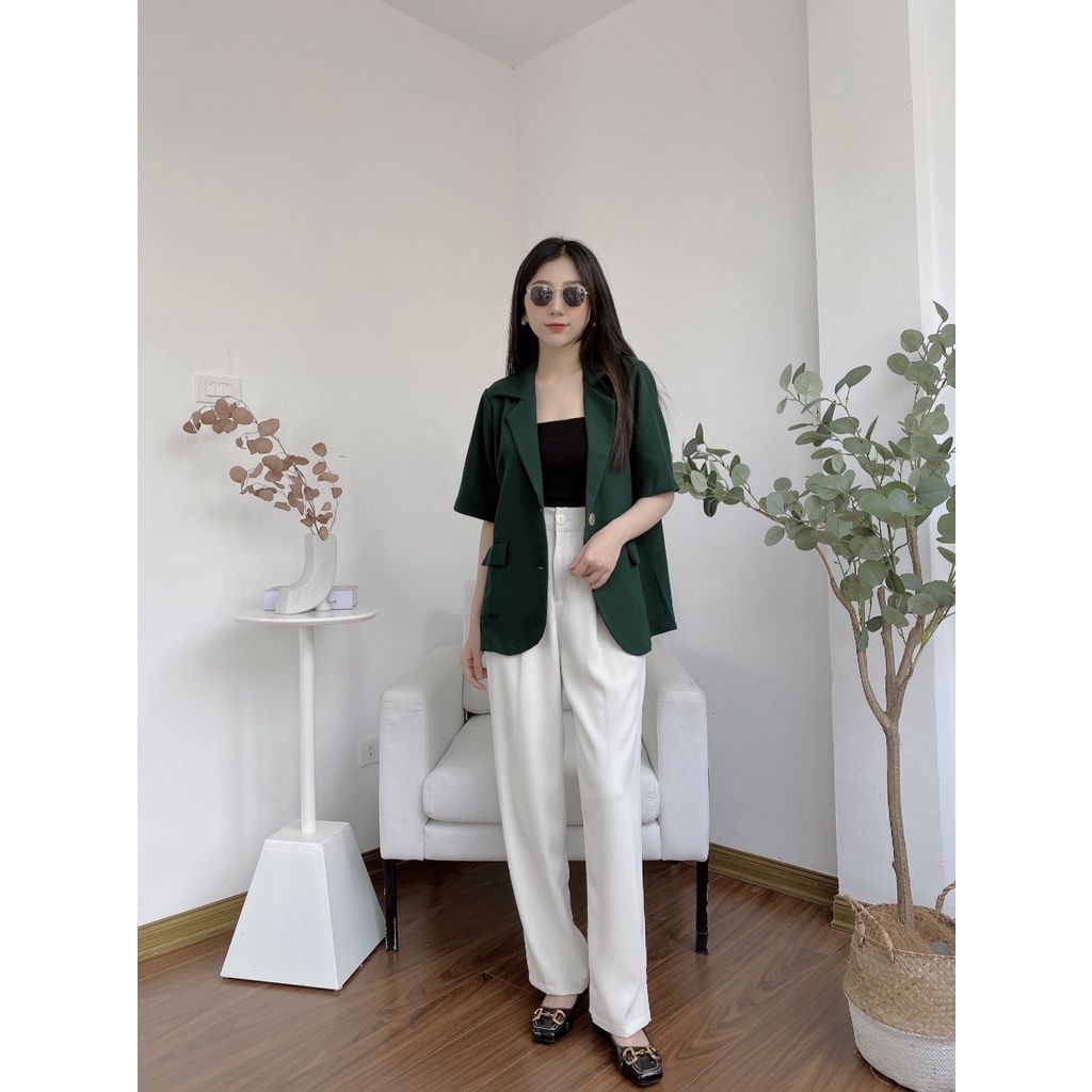 ÁO BLAZER CỘC TAY DÁNG DÀI | BigBuy360 - bigbuy360.vn