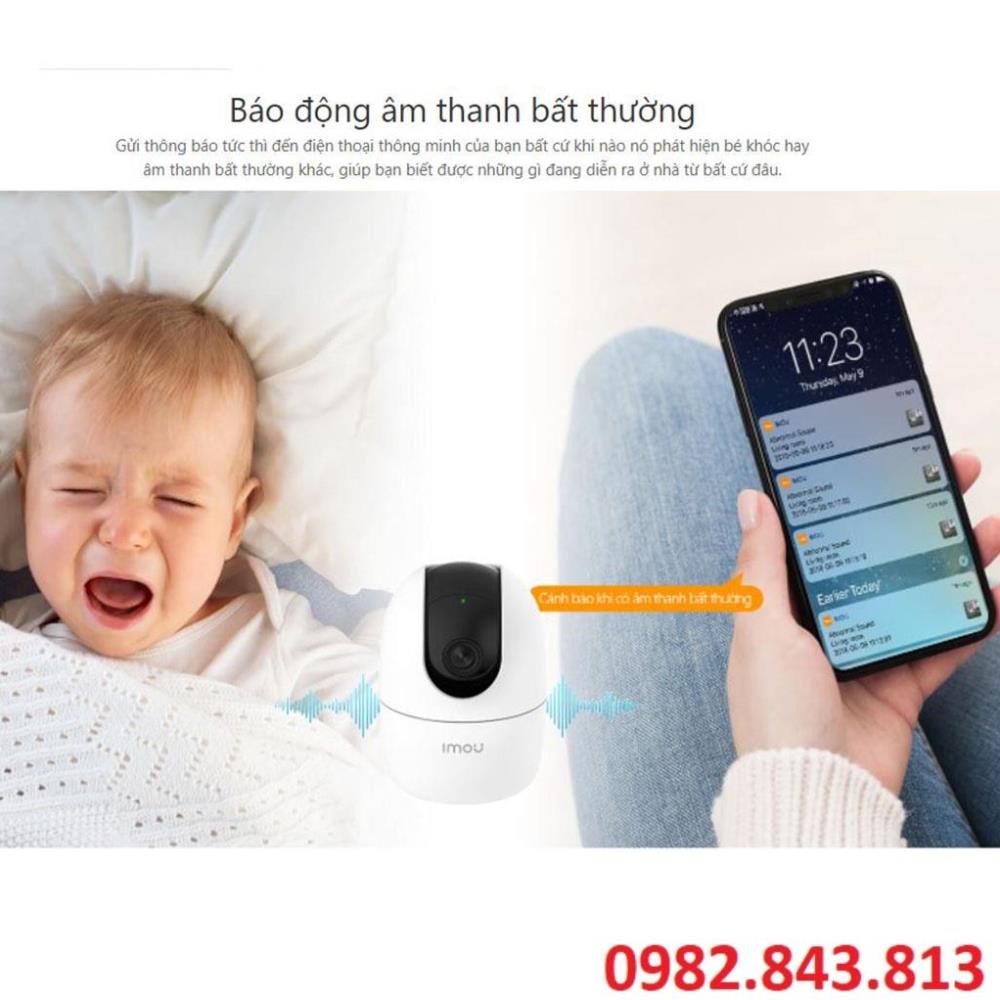 Camera IMOU wifi,Camera IMOU Ranger 2 A22EP 2MP, A42P 4MP,C22EP–Hàng chính hãng BH 24T