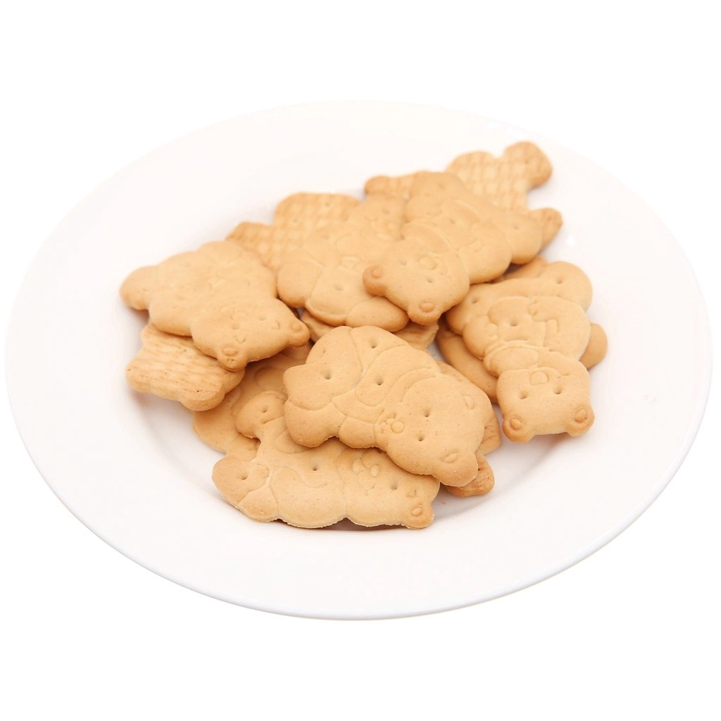 Bánh quy bơ hình thú cho bé Bahlsen Zoo Leibniz Đức 100g, đồ ăn vặt ngon rẻ