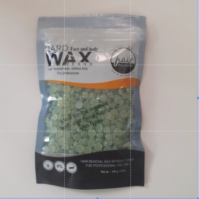 Sáp wax lông nóng hình dạng hạt đậu 200g Wax Bean chuyên dụng tẩy lông toàn thân, tay, chân cao cấp