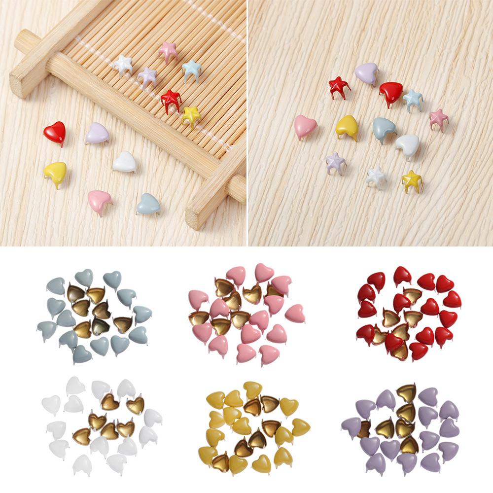 SUSANS 20 Nút Áo Hình Ngôi Sao Kích Thước 5 / 6mm