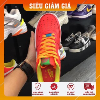 Free ship giày sneaker af1 đỏ đẹp long lanh luôn