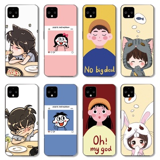 Ốp điện thoại TPU silicon mềm hình thám tử conan / mèo tùy chọn cho Google Pixel 5a 4a 3a Xl / Pixel 4 Xl