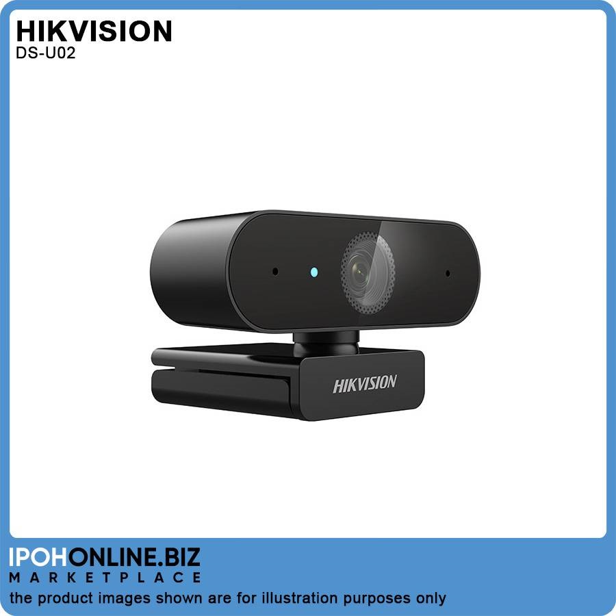 Webcam Máy Tính HIKVISION DS-U02 Full HD 1080P có mic chuyên dụng cho Livestream và Học và làm Online - Hàng chính hãng