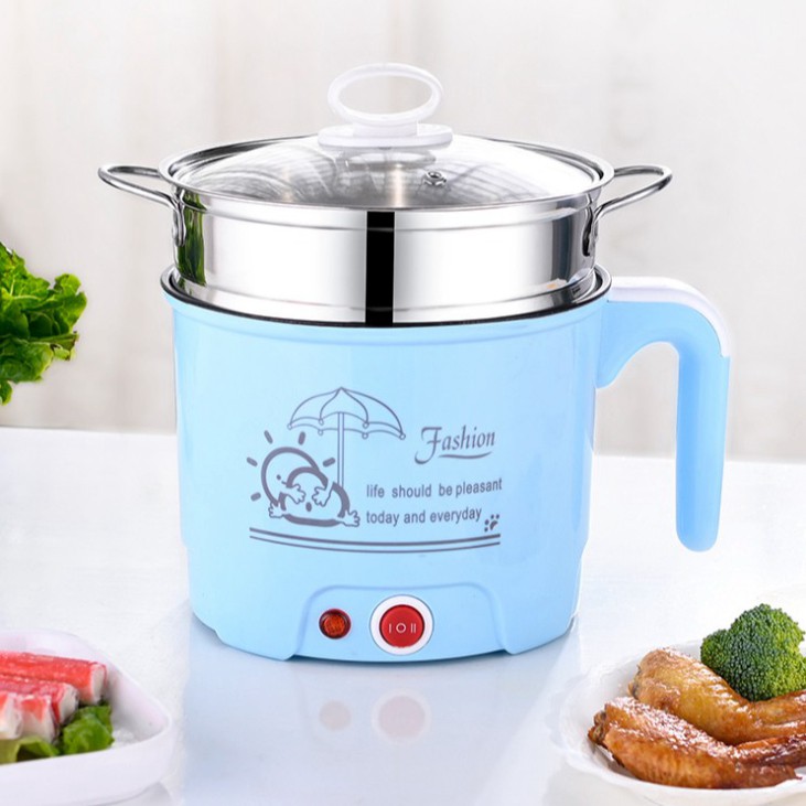 Ca Nấu Mì, Nấu Cơm Đa Năng Có Tay Cầm 1,8L  Cooking Poot