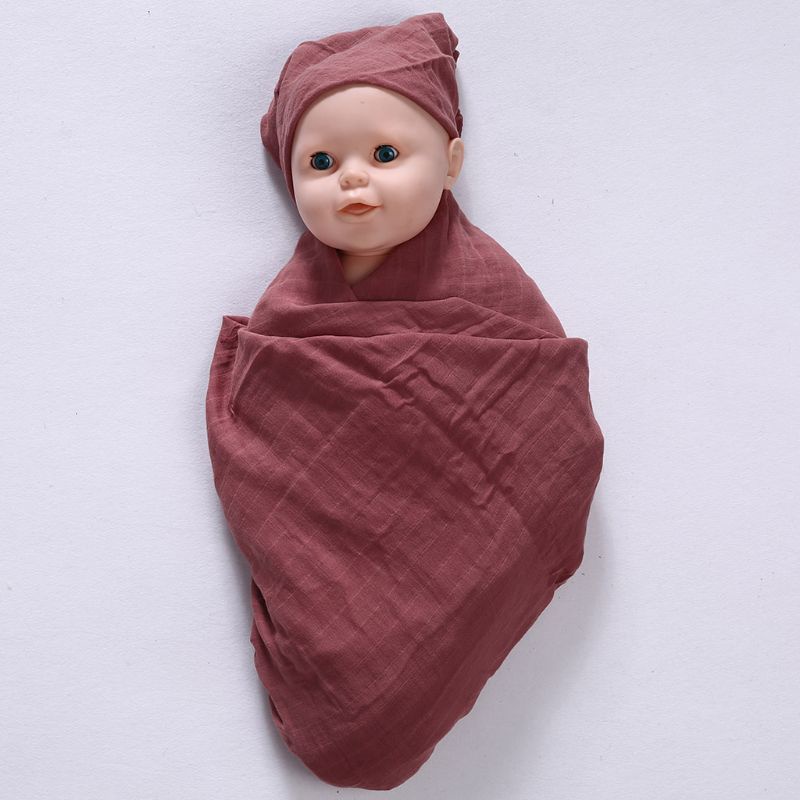 Khăn Yếm Hai Lớp Bằng Vải Cotton Tre Mềm Mại Thoáng Khí Cho Bé