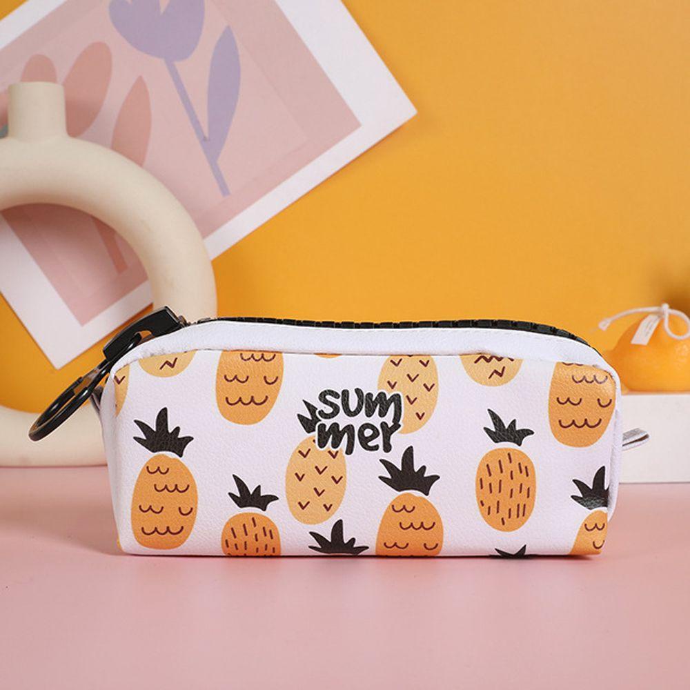 Túi Đựng Bút Bằng PU Chống Nước Sức Chứa Lớn Dễ Thương Cho Học Sinh