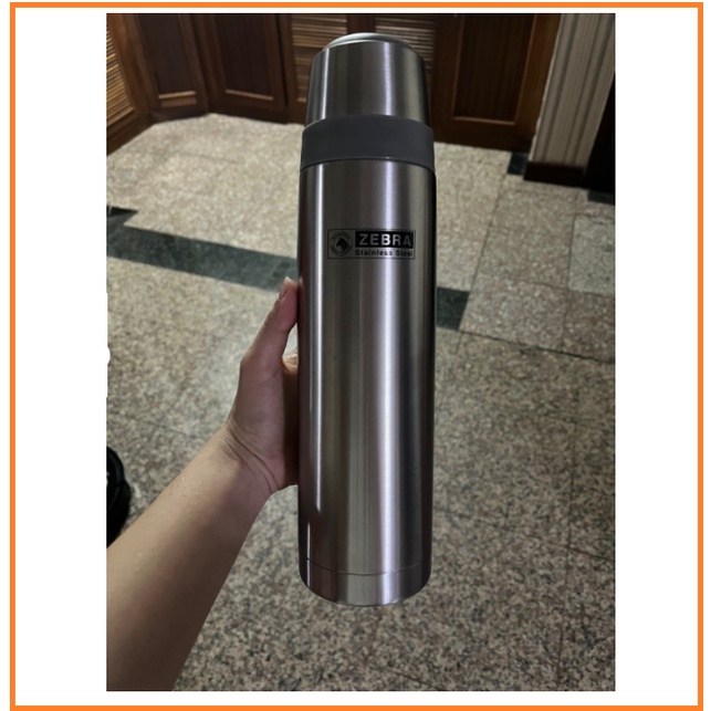 BÌNH GIỮ NHIỆT INOX CAO CẤP  ZEBRA 1L-HÀNG THÁI LAN CHÍNH HIỆU LOẠI I