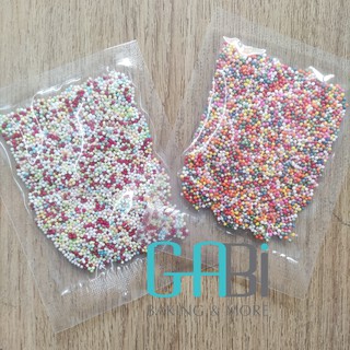 20g cốm rắc nhiều màu trang trí bánh
