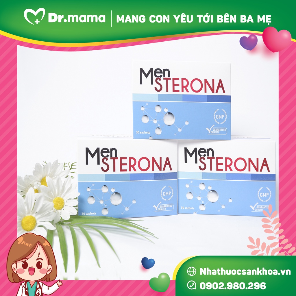 (KÈM QUÀ TẶNG) Mensterona - Nâng cao số lượng, chất lượng tinh trùng