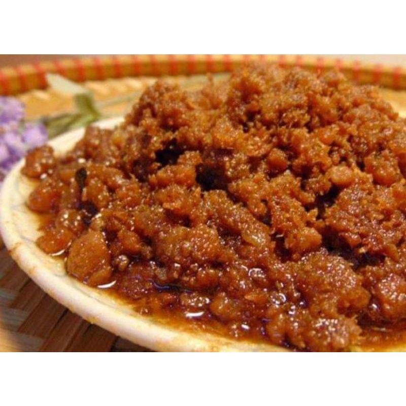 thịt chưng mắm tép