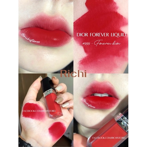 Son kem Dior Forever Liquid 558 - 720 - 100 - 200 - 820 - 626 - 999 - 741 - 959Fullbox - Mẫu mới nhất 2021