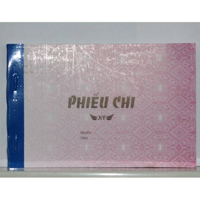 Phiếu chi 2 Liên NY 13X19CM (50 BỘ=100 TỜ)