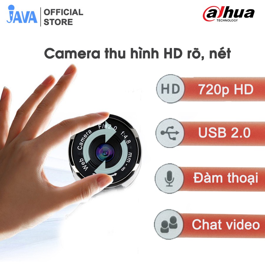 [QUAY CHỮ CỰC RÕ] Webcam HD 720p cho máy tính - Thu hình cho máy tính, pc, TV, để bàn- dạy học trực tuyến- học online | BigBuy360 - bigbuy360.vn