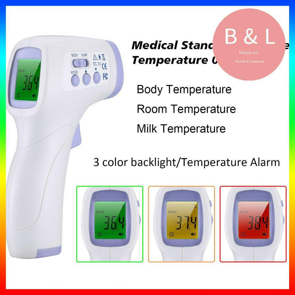 Máy Đo Nhiệt Độ Hồng Ngoại Cầm Tay Không Tiếp Xúc Độ Chính Xác Cao