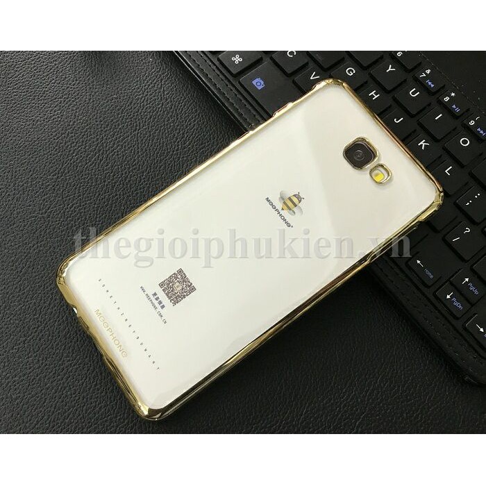 Ốp lưng SamSung Galaxy J7 Prime trong suốt viền màu chính hãng MeePhone - Giá rẻ