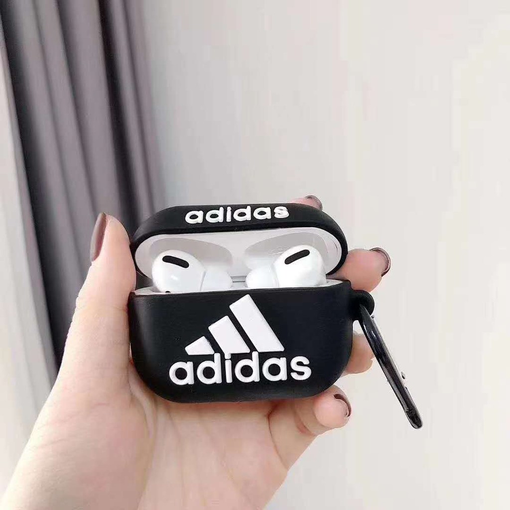 Vỏ ốp case airpod / airpod pro adidas, vỏ bọc bảo vệ hộp tai nghe không dây bluetooth chống va đập