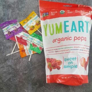 Kẹo mút YumEarth 10 cây