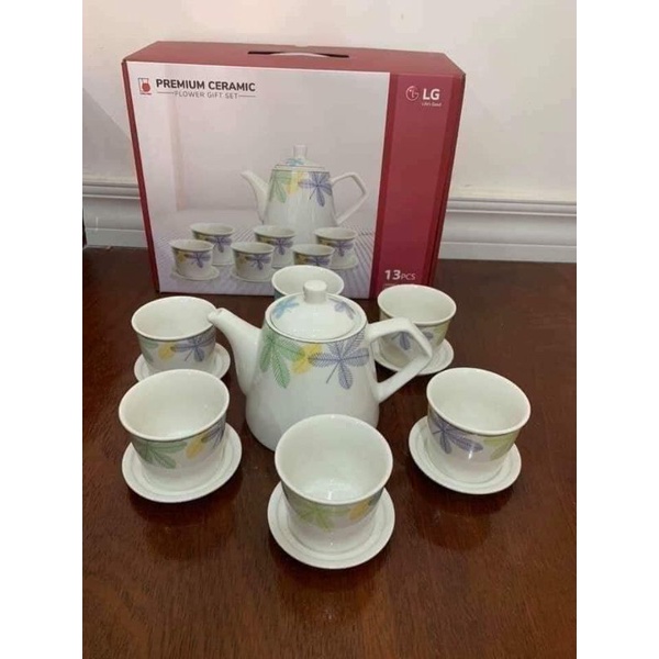 Bộ bình trà sứ cao cấp Donghwa..