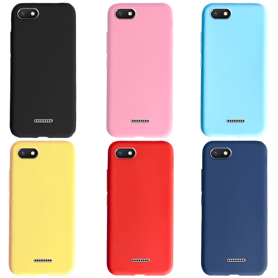 Ốp điện thoại silicon thời trang nhiều màu tùy chọn cho Xiaomi Redmi 6 / 6a Redmi 6a Redmi 6a