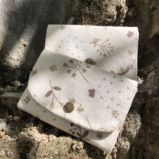 Ví vải handmade (4 ngăn, có khoá kéo)