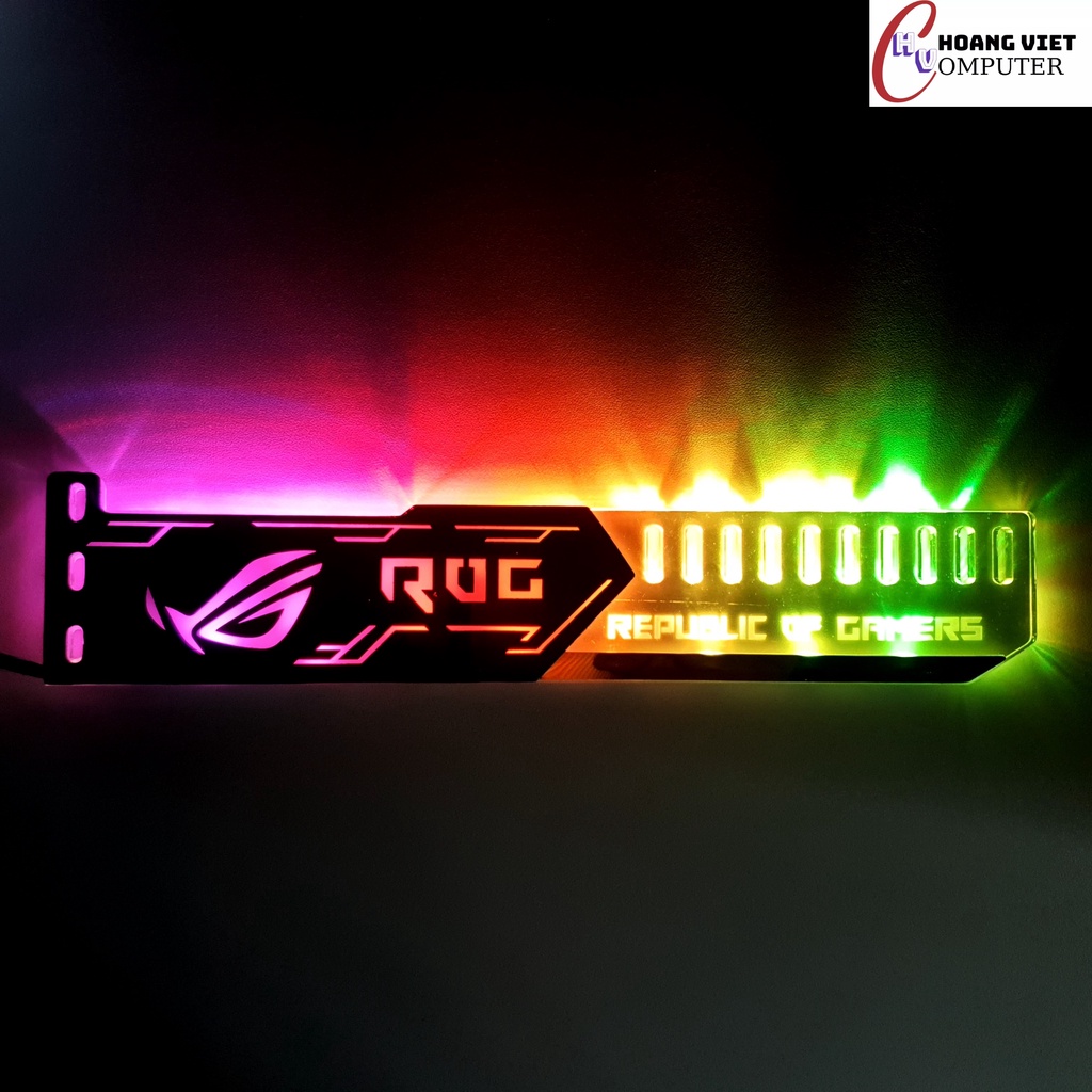 Giá Đỡ VGA Led RGB Logo ROG - SIÊU CHẤT
