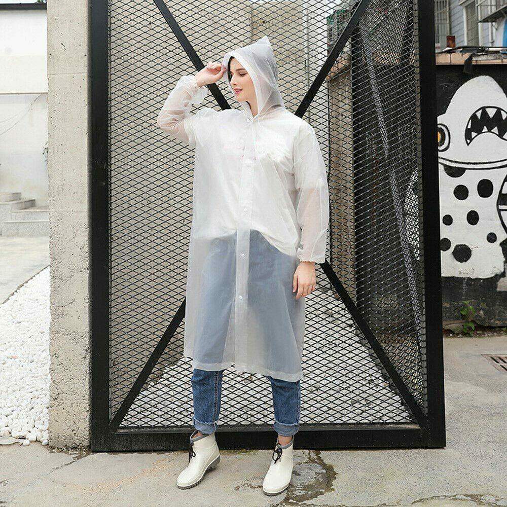 Myrongvn Áo Mưa Khẩn Cấp Chống Thấm Nước unisex Cho Trẻ Em / Người Lớn poncho