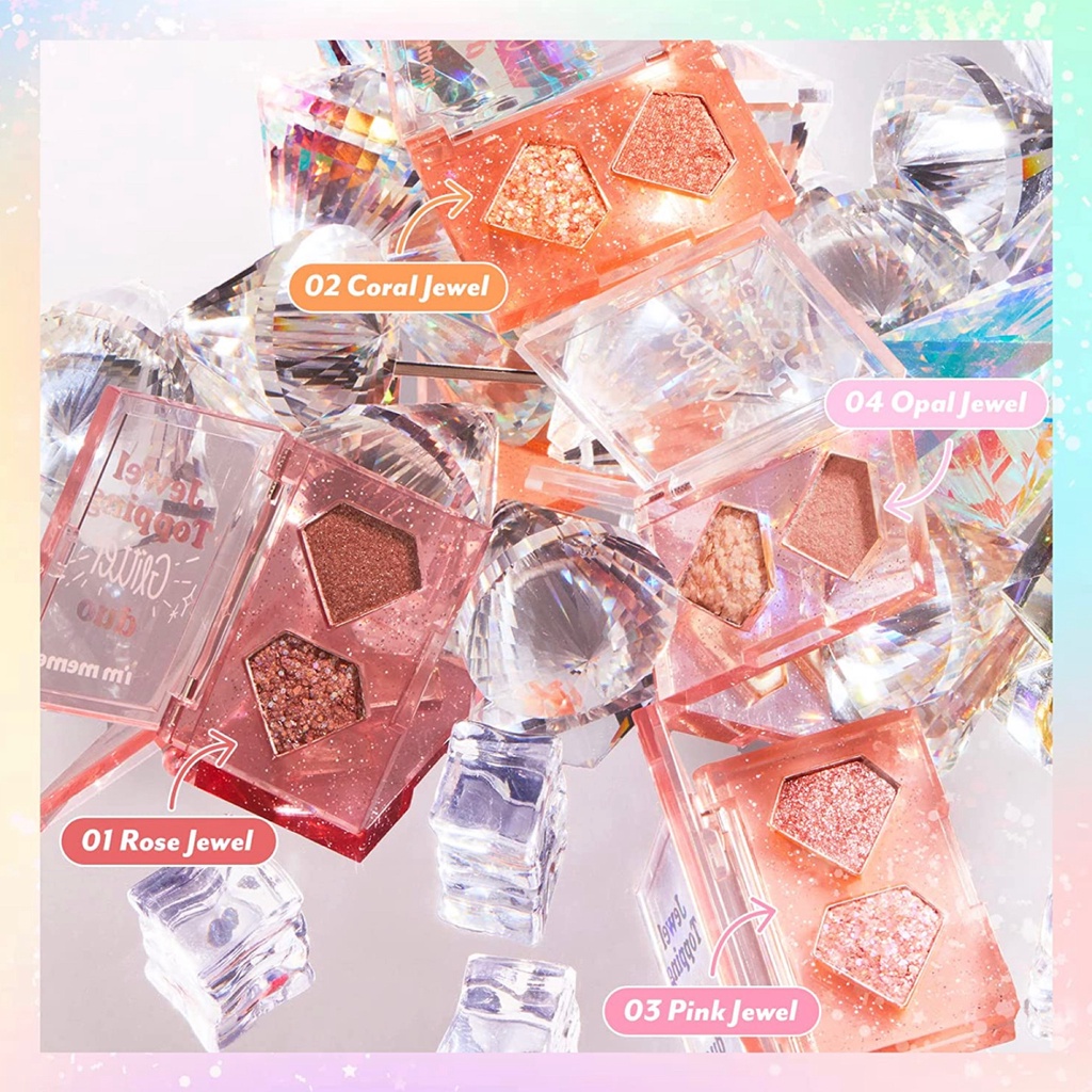 Nhũ mắt, Phấn mắt I'm Meme Jewel Topping Glitter Duo