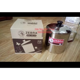 CA NƯỚC CÓ NẮP ZEBRA THÁI LAN - SUS304