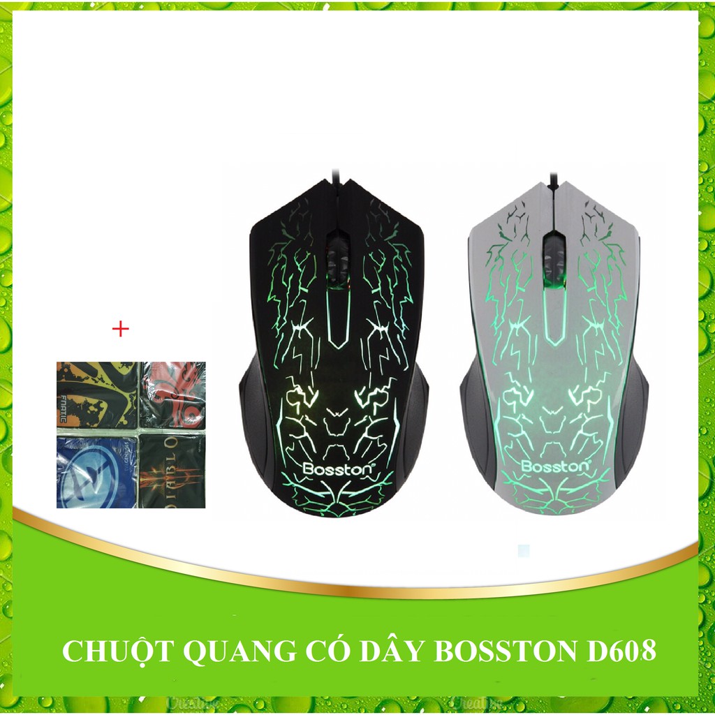 Mouse Bosston D608 LED 7 Màu