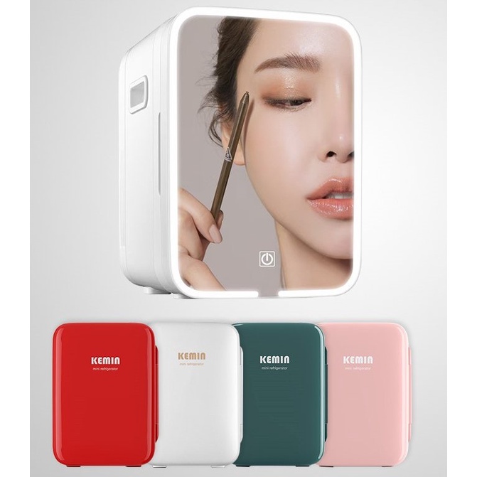 Tủ Lạnh Mini Kemin 10L Bảo Quản Mỹ Phẩm, Sữa mẹ, Mang Trên Ô tô - Siêu Tiện Dụng