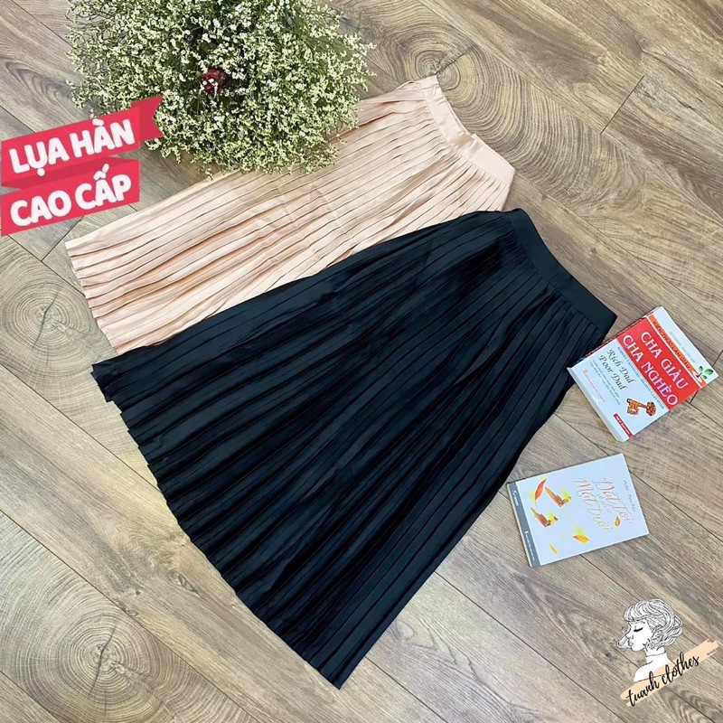 Chân váy xếp ly dài, chân váy dài vintage nằm trong bộ sưu tập chân váy đẹp 2021 | BigBuy360 - bigbuy360.vn