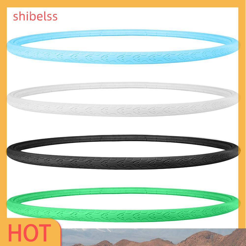 （ʚshibelss）700x23C Fixed Gear Free Inflatable Explosion-proof Bicycle Solid Dead Tire 