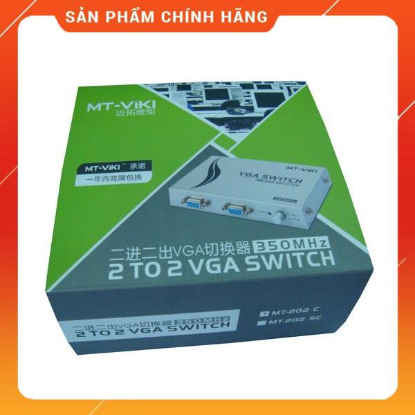 [Mã 254ELSALE giảm 7% đơn 300K] Bộ chia VGA 2 vào 2 ra MT-VIKI dailyphukien