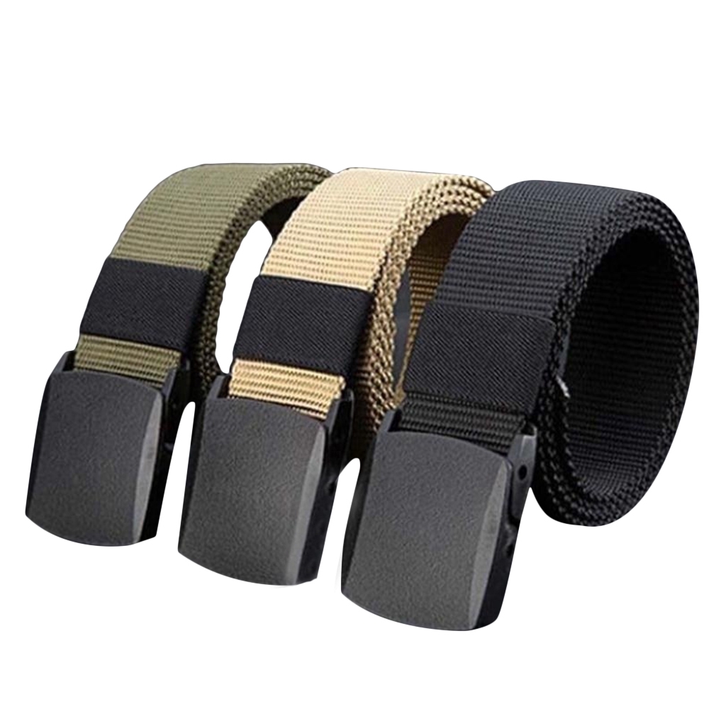 Thắt lưng nylon canvas phong cách quân đội thời trang cho nam