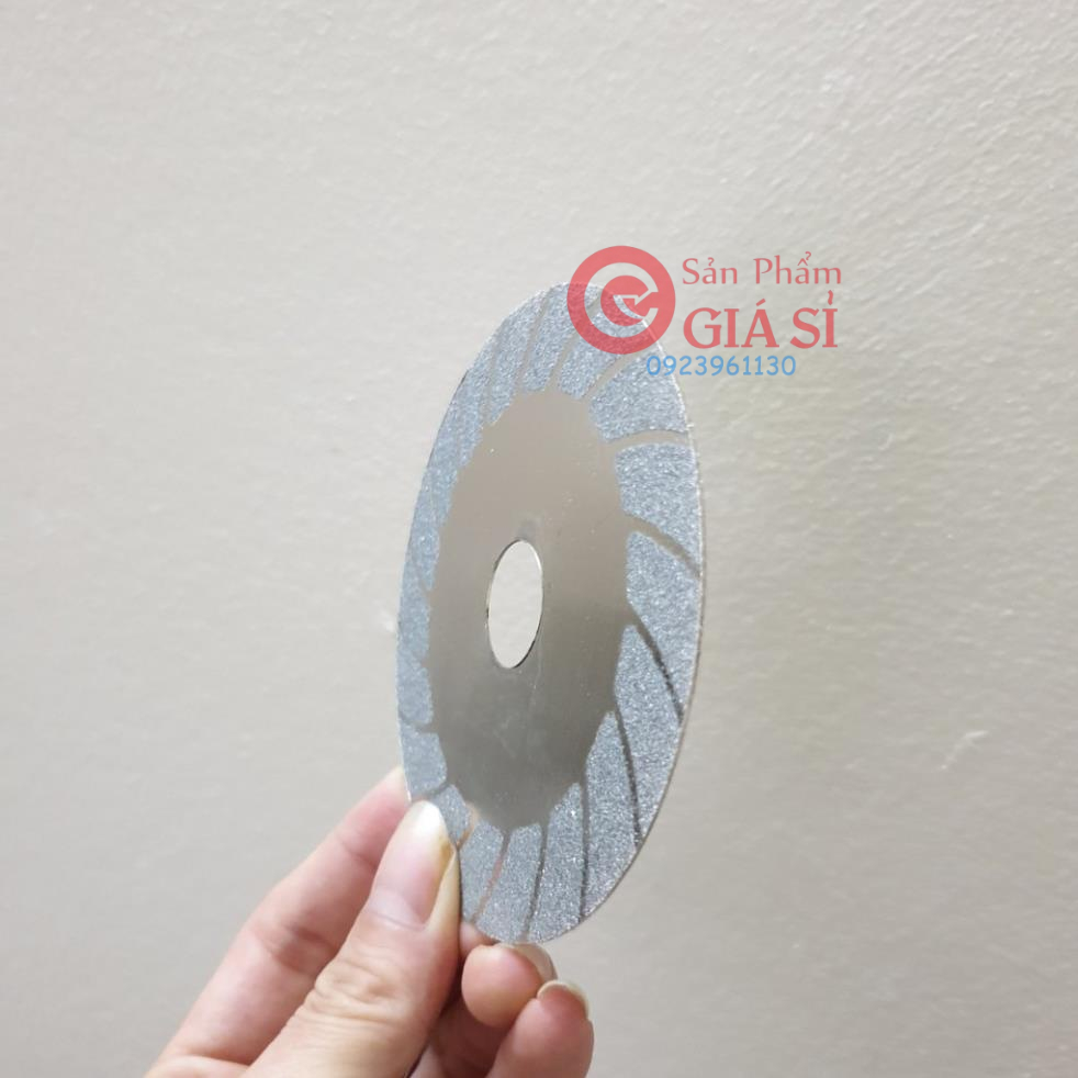 Lưỡi cắt kim cương 100mm có dọc dùng cho máy mài ❤️freeship❤️