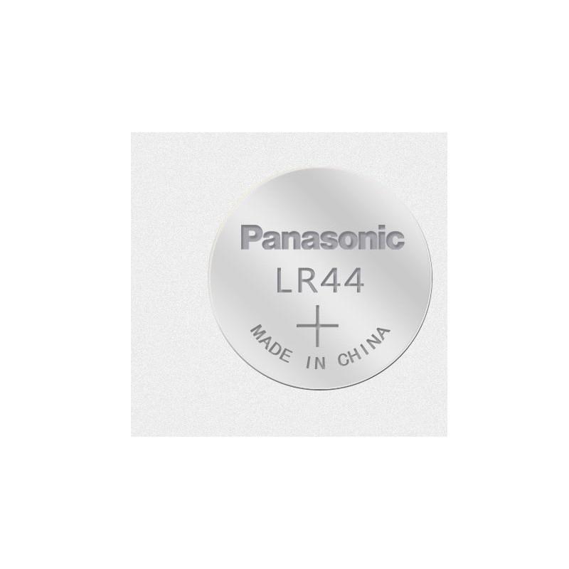 Vỉ 2 Viên Pin nút Panasonic LR44 / AG13 / A765 1.5V cho đồng hồ, remote, nhiệt kế, thiết bị điện tử.....