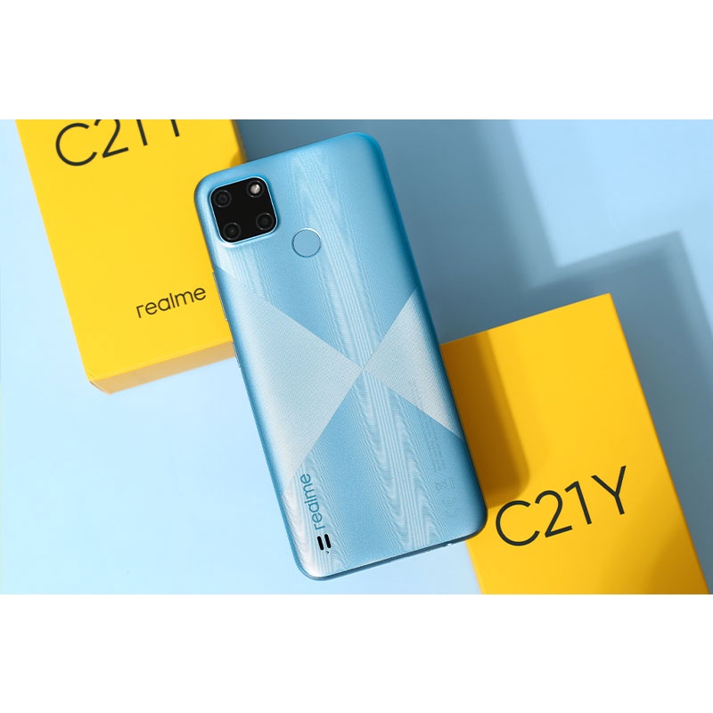 Điện thoại Realme C21y Ram 4G bộ nhớ 64GB máy chính hãng